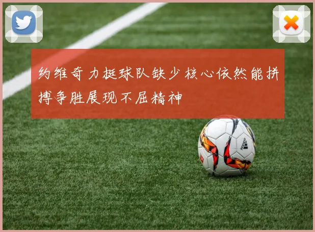 约维奇力挺球队缺少核心依然能拼搏争胜展现不屈精神