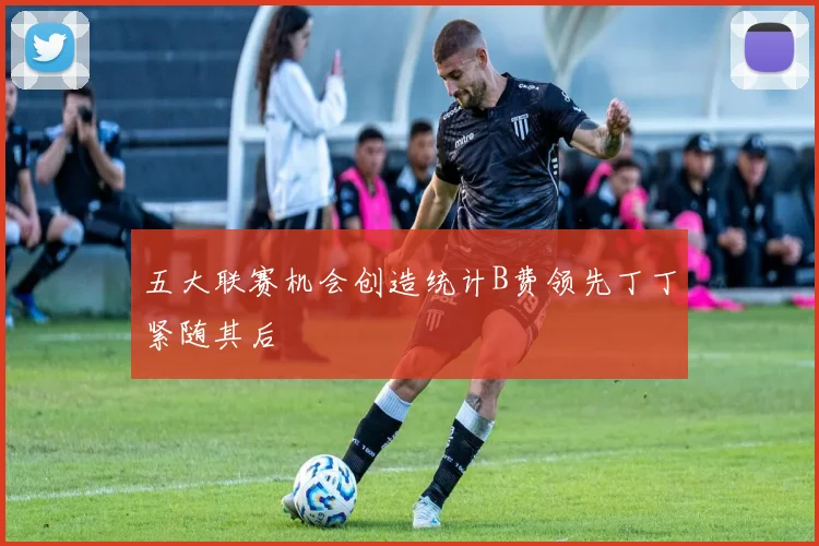 五大联赛机会创造统计B费领先丁丁紧随其后